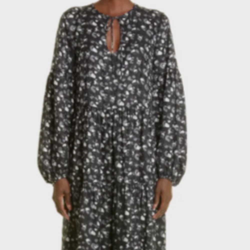 LAFAYETTE 148 Leopard Print Jacquard